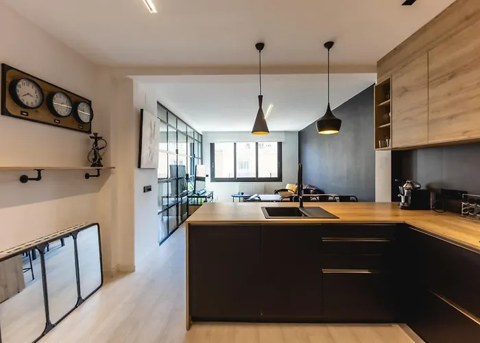 Appartement Bravissimo Les Voltes, Modern 1-bedroom Gerona